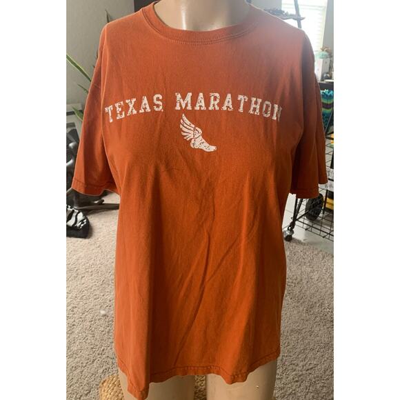 Vintage University of Texas Marathon Longhorn tshirt sz M - Picture 1 of 4